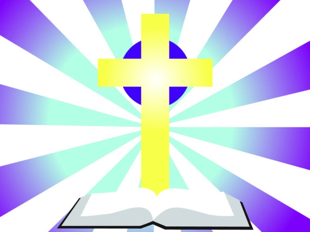 Images For > Holy Bible With Cross Clipart