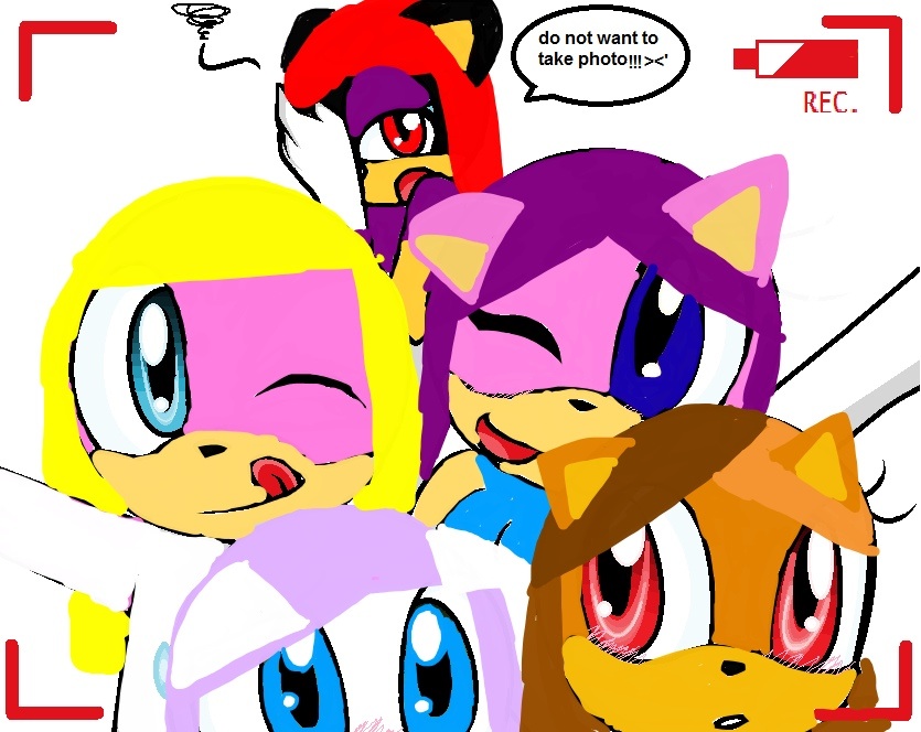 Me and my friends, I'm in the right hand corner - Sonic Original ...