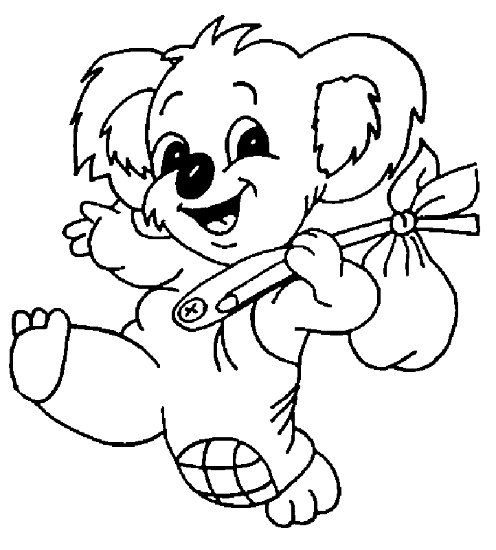 Koala Coloring Pages