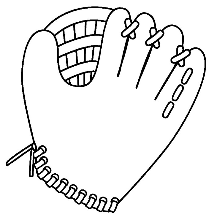 Sunday Softball Game Coloring Page - Sports Coloring Pages on ...