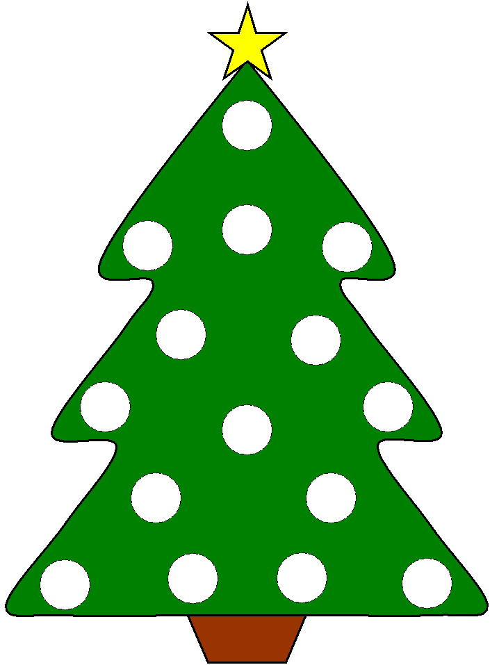 Mom's Tot School: Christmas Trees
