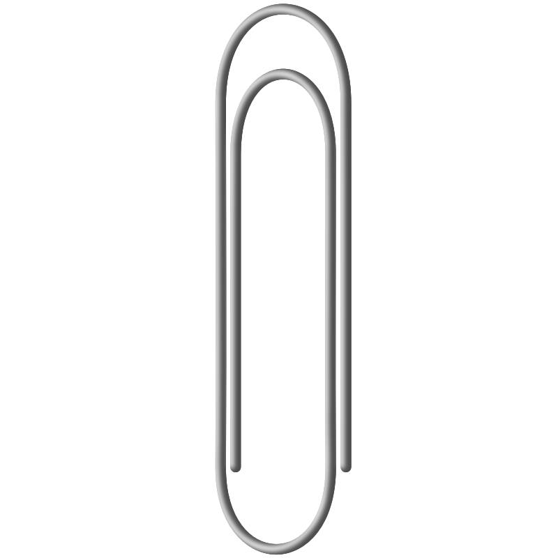Clipart - paper clip