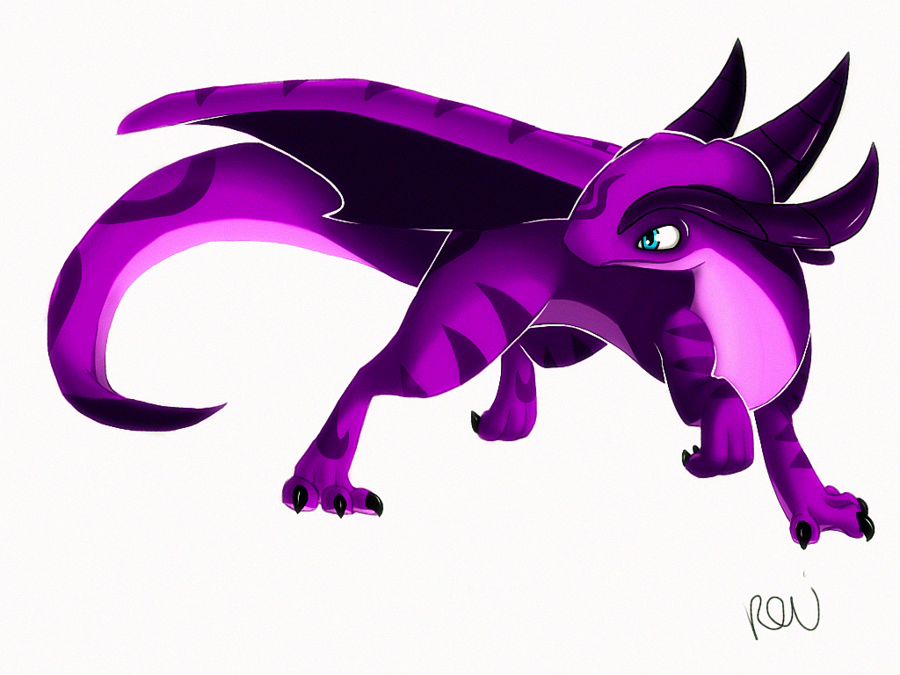 Cute Purple Dragons Images & Pictures - Becuo