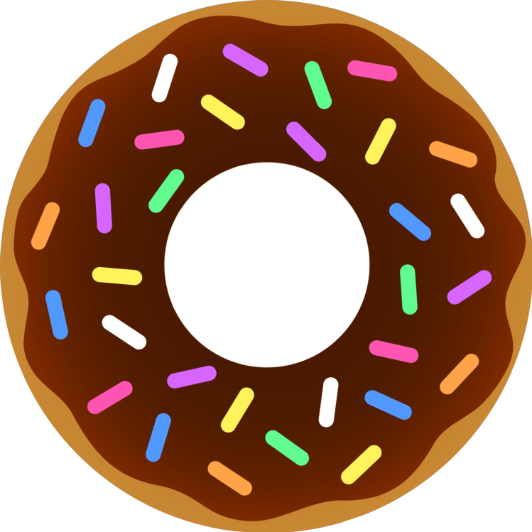 Pix For > Doughnut And Coffee Clipart