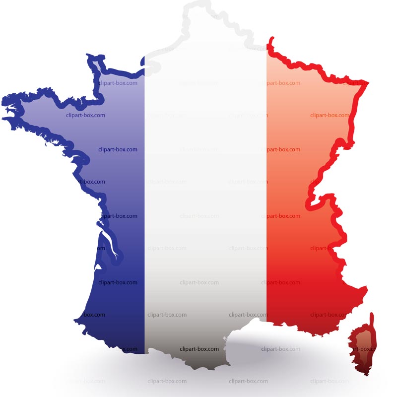 CLIPART FRANCE MAP FLAG | Clipart Panda - Free Clipart Images