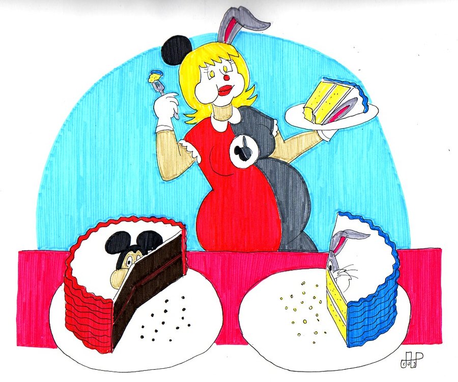 Ginasha's Cartoon Cakes by EmperorNortonII on deviantART