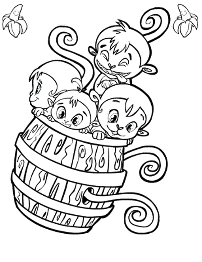 Monkey Coloring Book | Coloring - Part 6