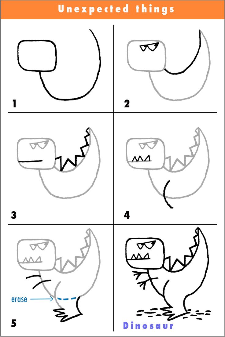 Draw a dinosaur!