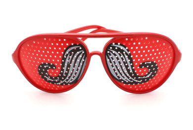 Cartoon Mustache Sunglasses Funny Gag Gift Novelty Aviators New | eBay