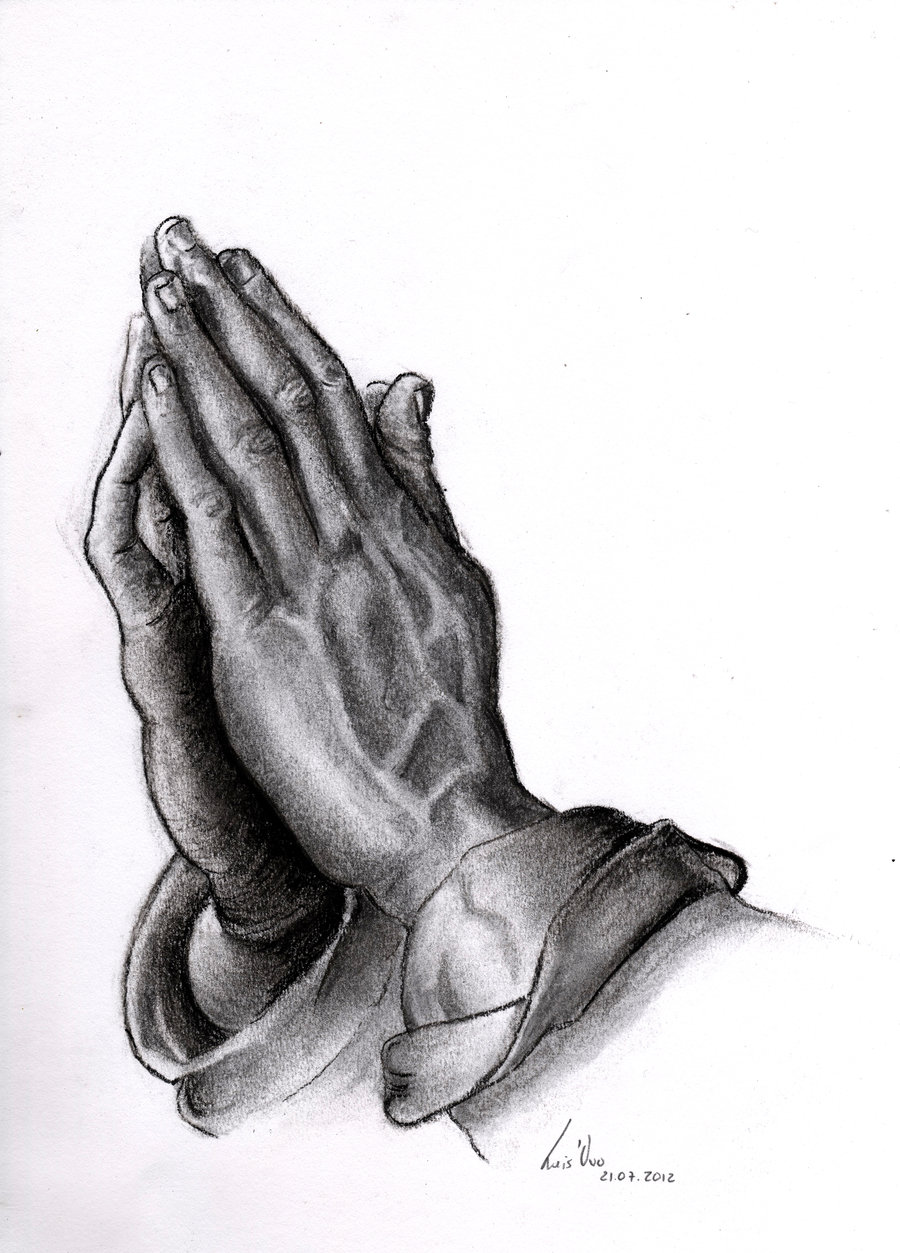 Images Of A Praying Hand - Cliparts.co