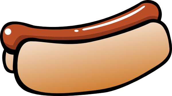 Hot Dog Clip Art at Clker.com - vector clip art online, royalty ...