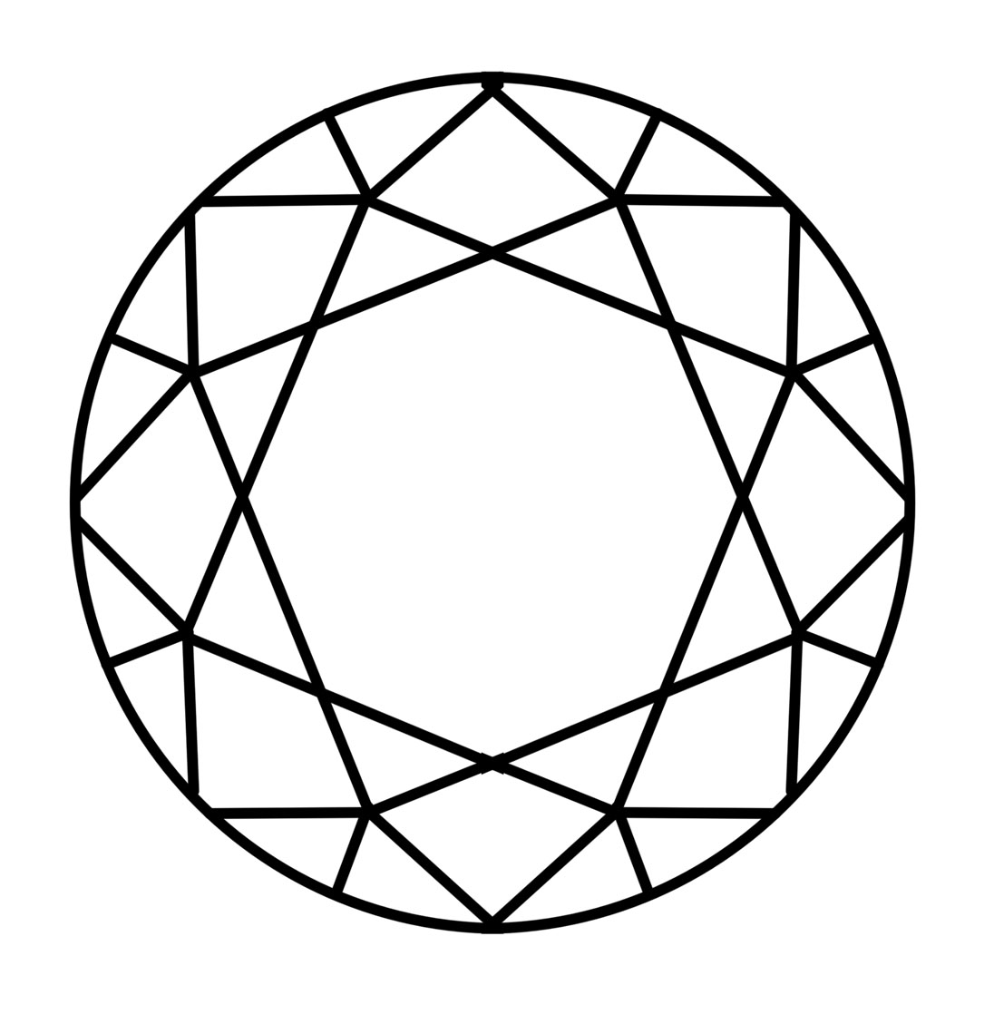 Trends For > Simple Diamond Shape Outline