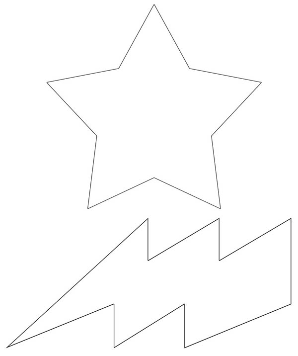 lightning bolt Colouring Pages (page 2)