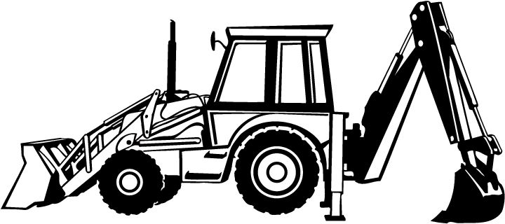 Pictures Of Backhoes - Cliparts.co