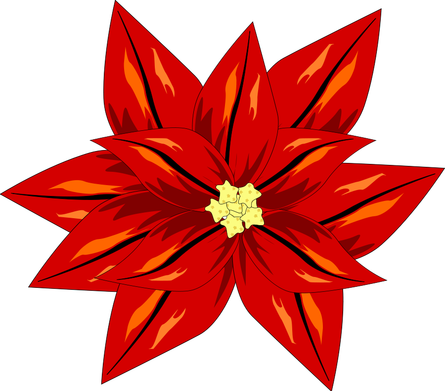 Flower Cliparts, Flower Design SVG - 3