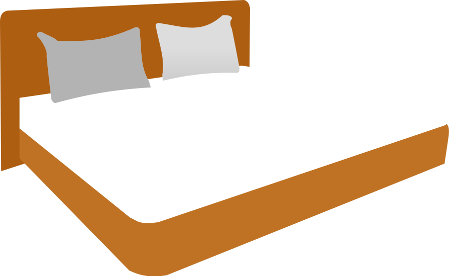 Single Bed Clipart, vector clip art online, royalty free design ...