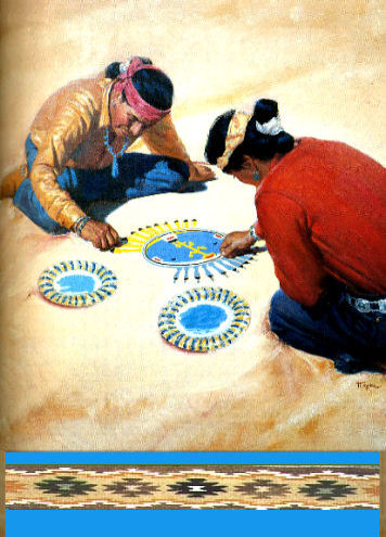 Native American Art: Sandpainting, Baskets, Pottery and Painting