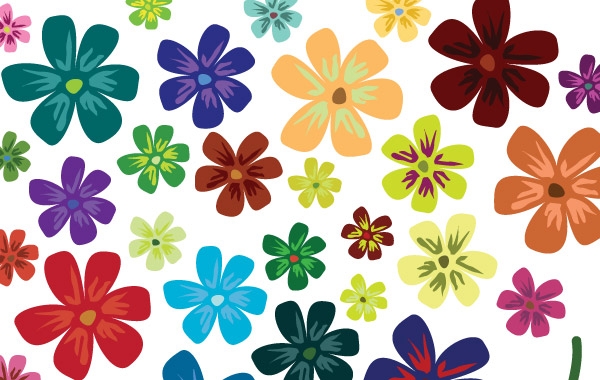 Vector Flowers - Cliparts.co