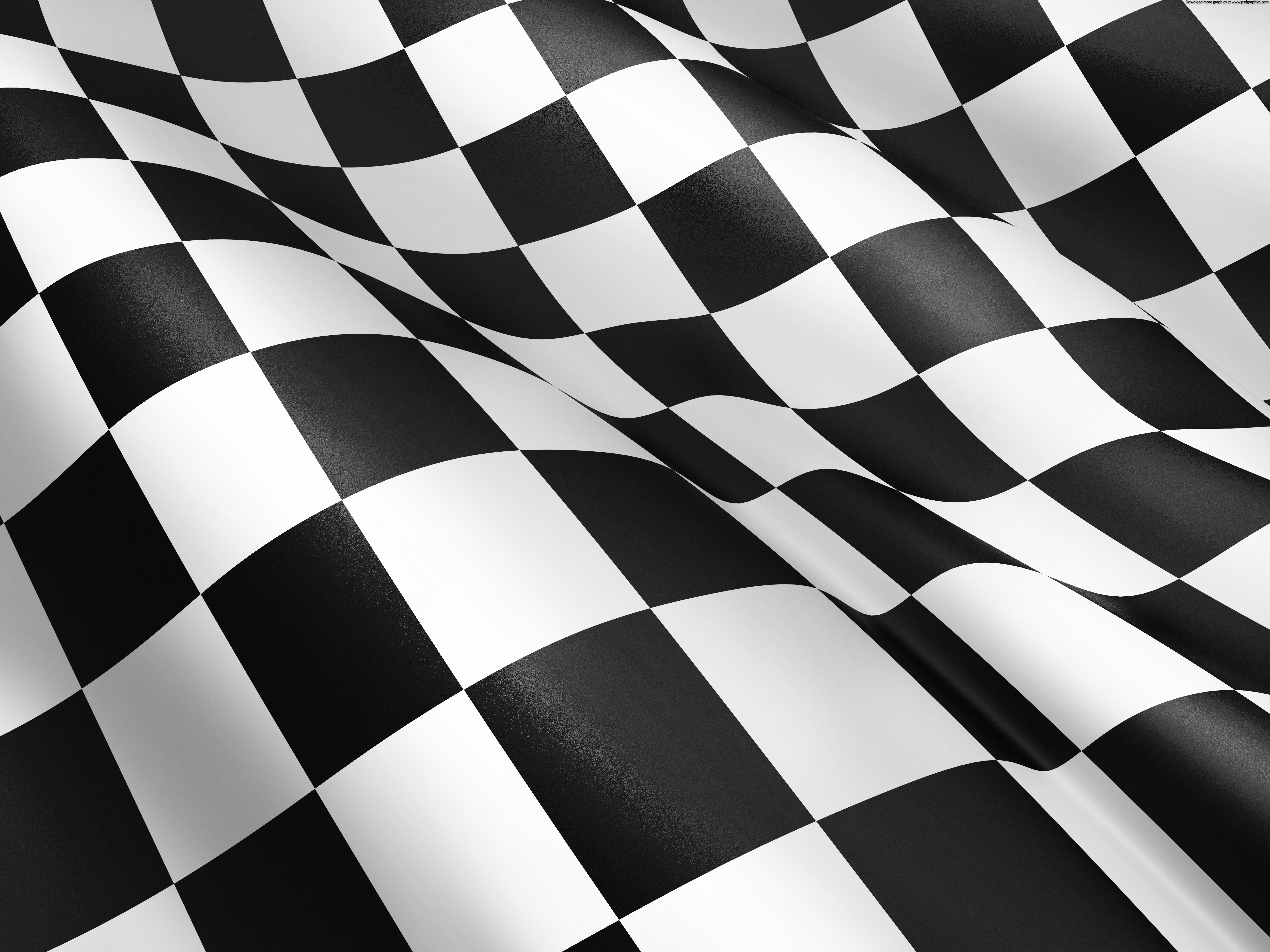 Checkered flags PSD icon | PSDGraphics