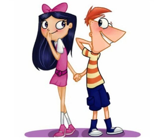 One of the cutest cartoon couples ever | Phineas and Ferb | Pinterest
