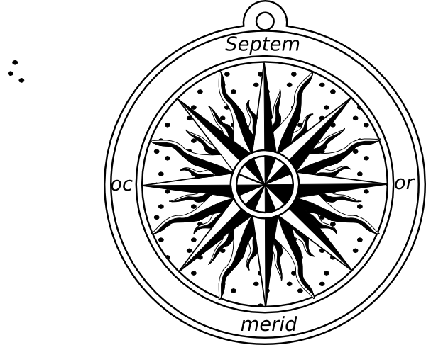 Pirate Compass Clip Art - Gallery