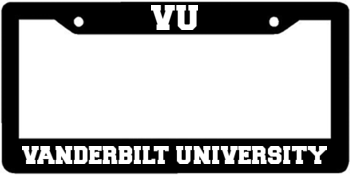 College and University School License Plate Frames at ...