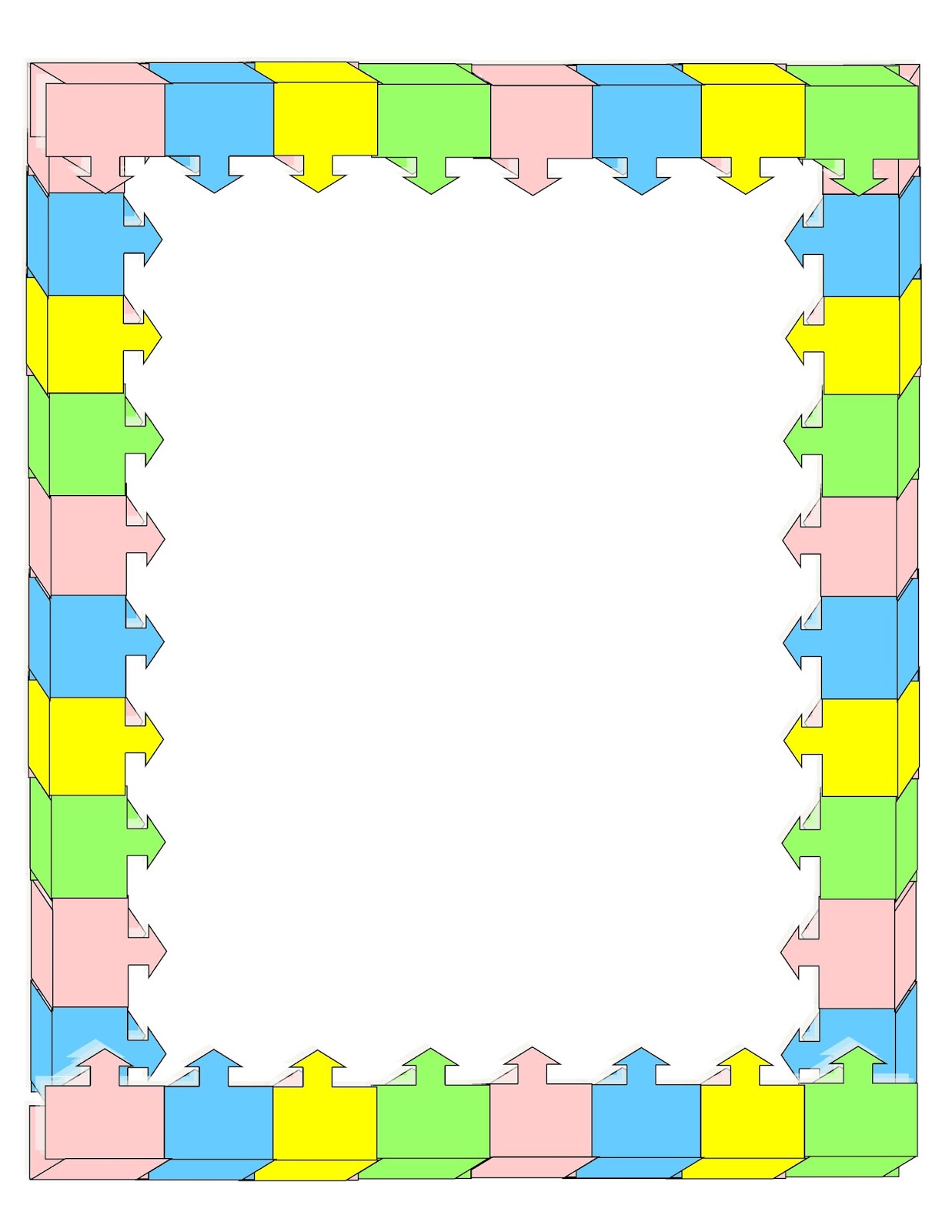 Algebra's Friend: Digital Frames - Exploring Color - ClipArt Best ...