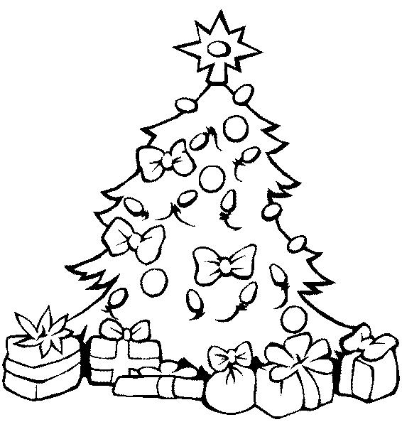 Christmas Tree Drawing - ClipArt Best