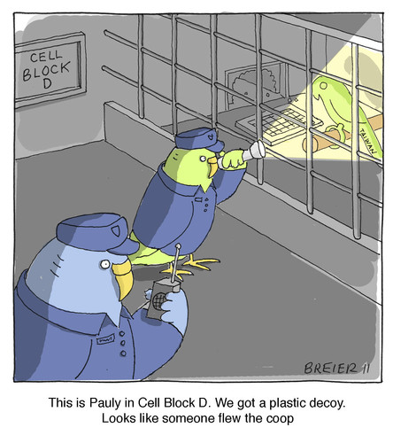 Jail Break By noodles | Media & Culture Cartoon | TOONPOOL