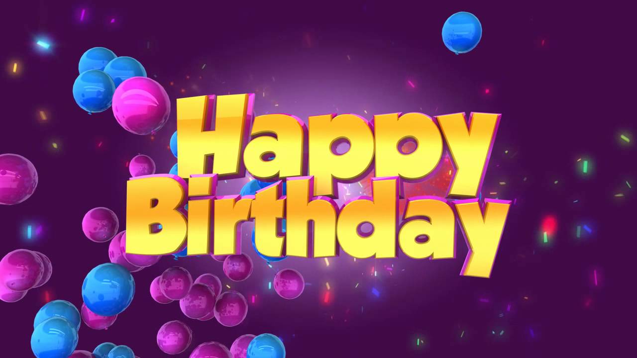 Happy Birthday Greeting 05 - YouTube