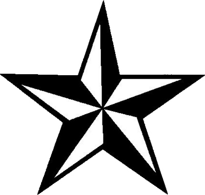 Black Star PSD, vector image - VectorHQ.com
