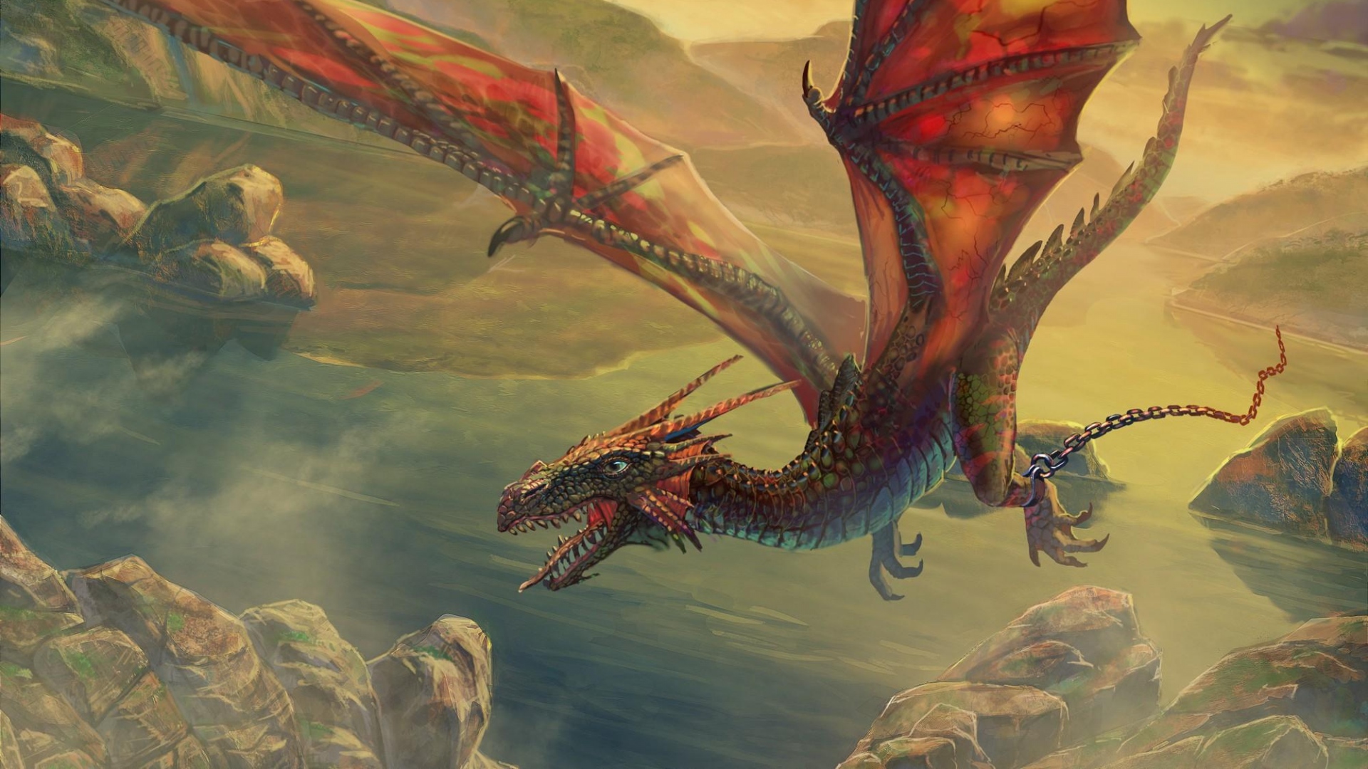 website gallery, design, photos, High Definition D: dragon, flying ...
