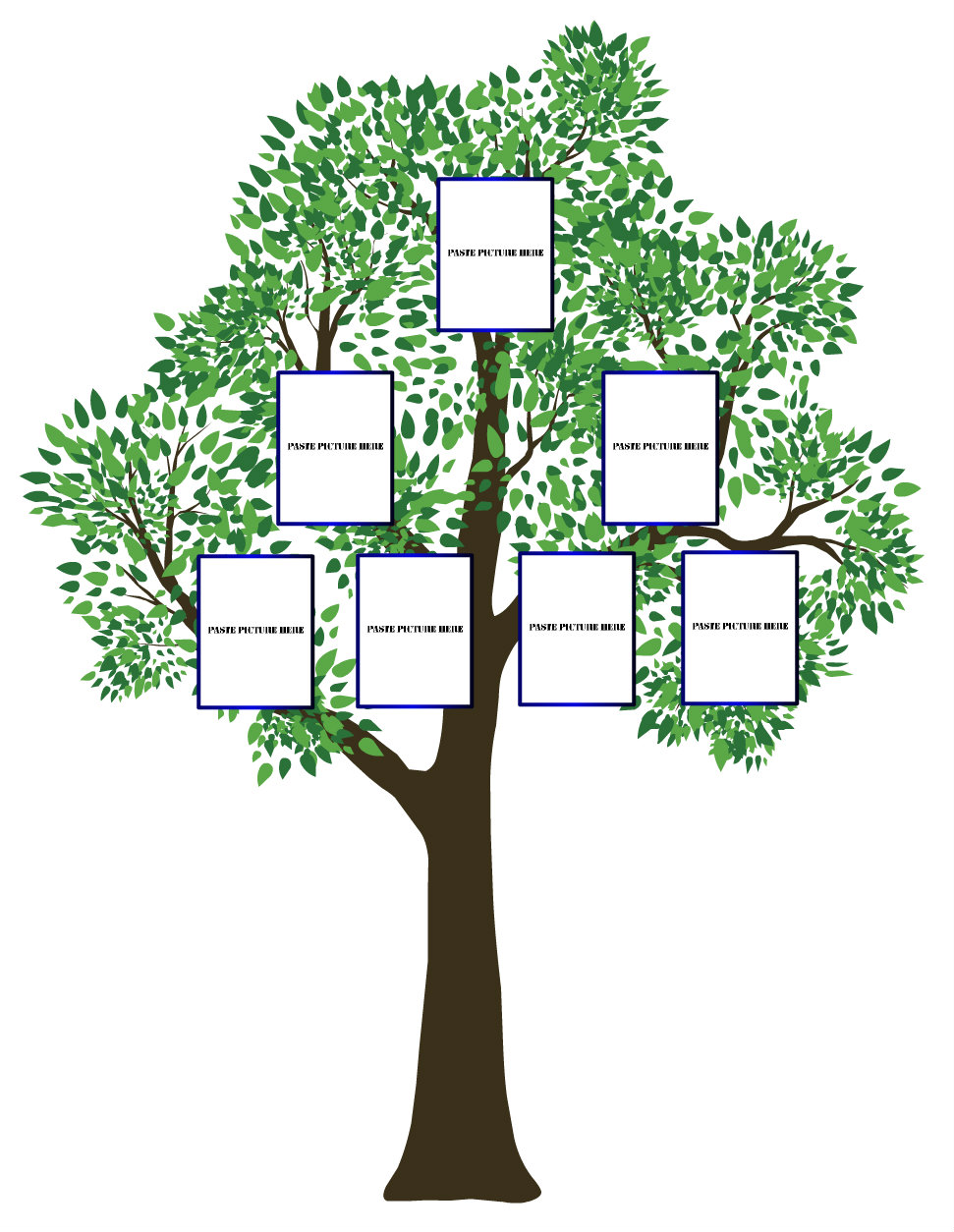 Three Generation Family Tree Templates Images - Cliparts.co Throughout Blank Family Tree Template 3 Generations