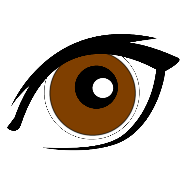 Cartoon Eye New clip art - vector clip art online, royalty free ...