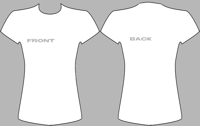 DeviantArt: More Like Vector T-shirt Template by JovDaRipper