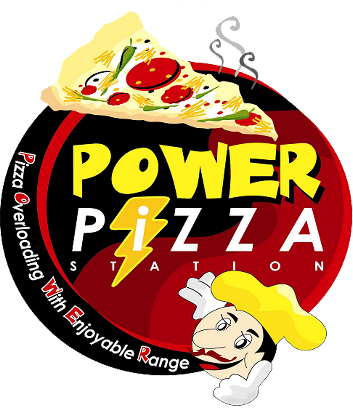 Power Pizza Logo | Grafix Zone