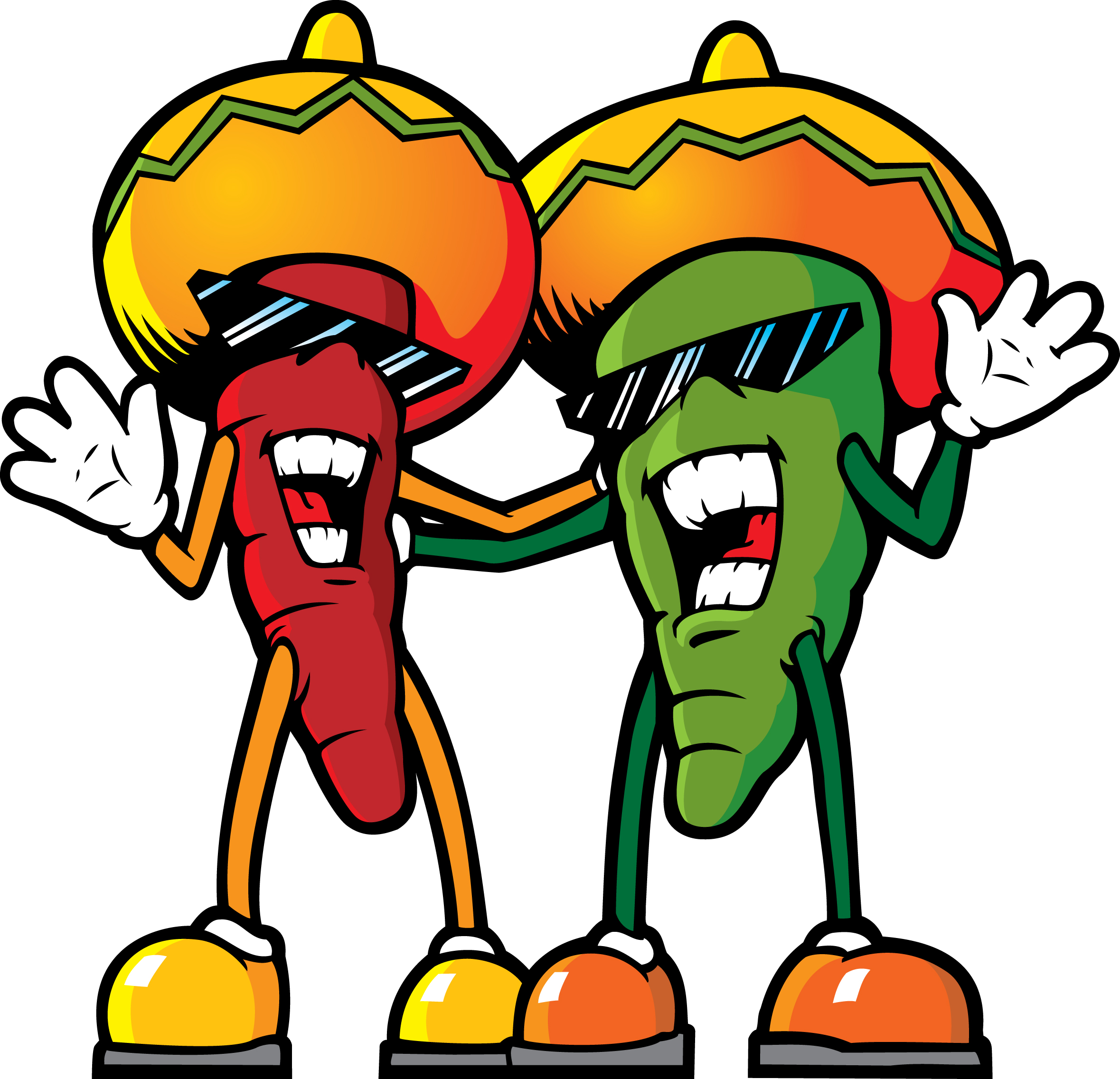 Mexican Chili Pepper Clip Art Clipart - Free Clipart