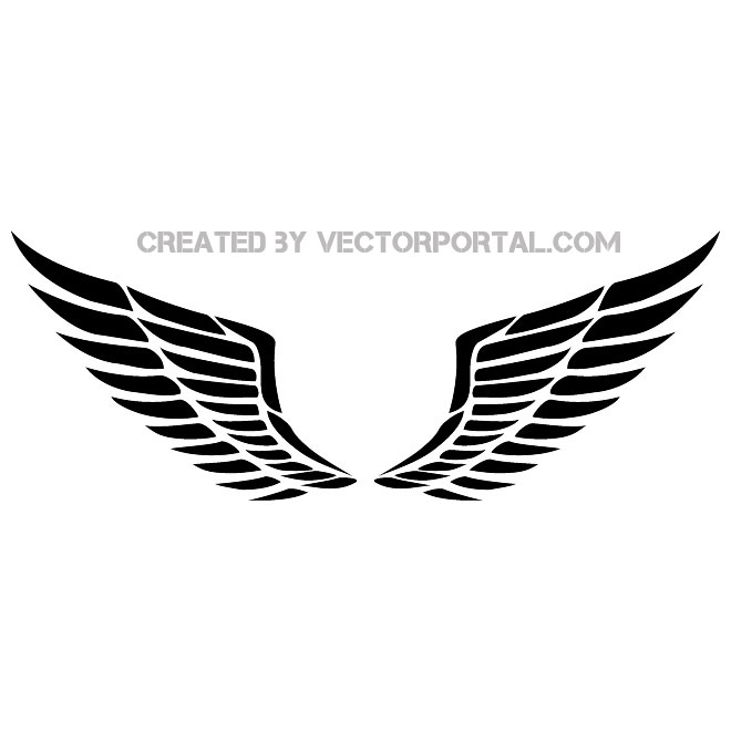 WINGS LOGO OBJECT - Download at Vectorportal