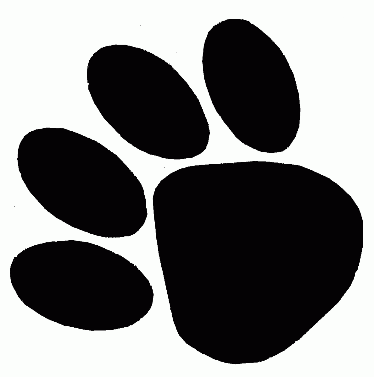 Panther Paw Print - ClipArt Best