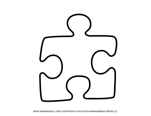 Individual Puzzle Piece Template Gallery