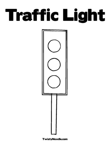 Traffic Light Coloring Page Jpg X Q | Free Images at Clker.com ...