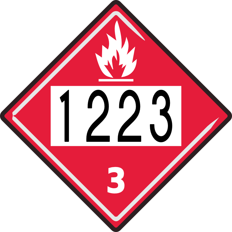 Clipart - Flammable Sign (request completed)