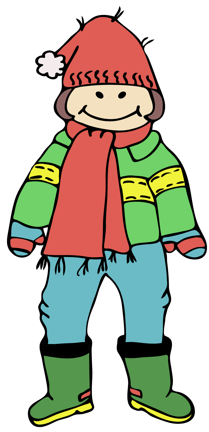 Trends For > Winter Clothes Clipart