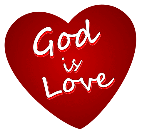 Heart Graphic: God is Love - Free Illustrations and Graphics