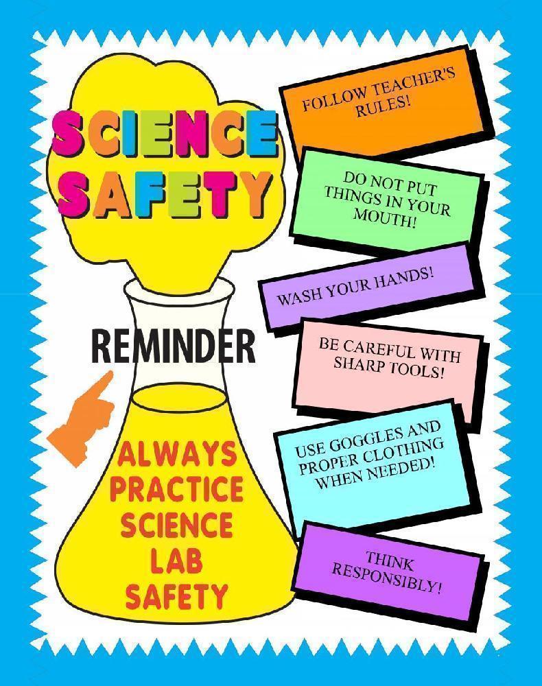 Make a Science Fair Project about science safety: Lab Safety ...