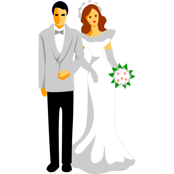 clipart of wedding - photo #17