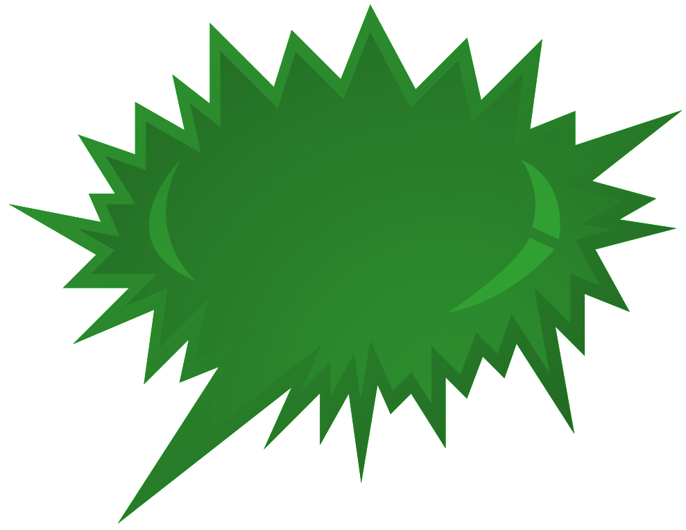 green explosion | Free Clip Art for Teachers