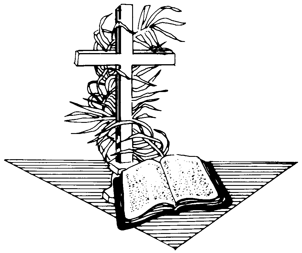 Bible With Cross Clip Art - ClipArt Best