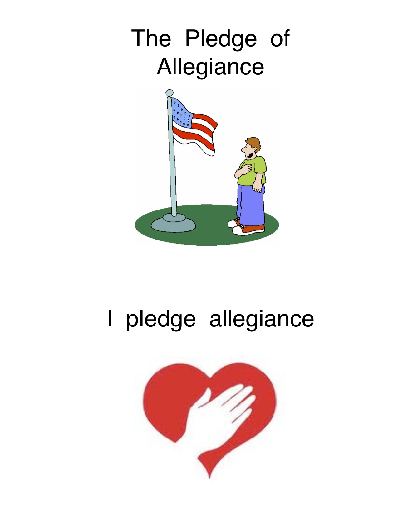 The Pledge of Allegiance | Kindergarten Nana