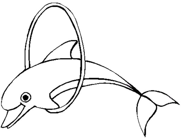 Free Printable Dolphin Coloring Pages For Kids - Picture 18 – Free ...
